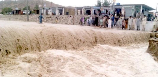 بلوچستان ۾ طوفاني